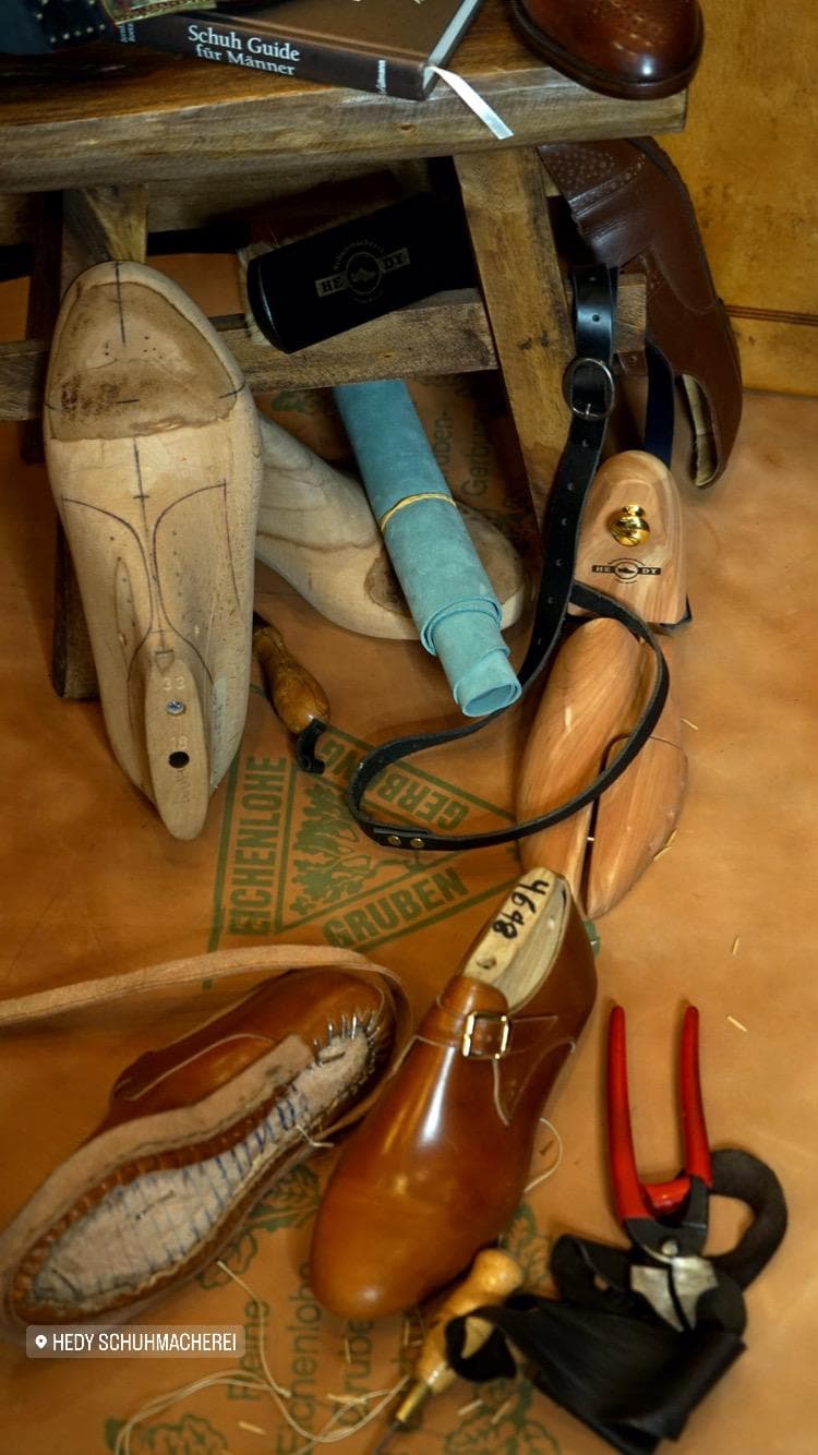 Schuhmacher Werkzeuge